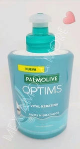 PALMOLIVE OPTIMS VITAL KERATINA KERATINA RIZOS HIDRATADOS 24hrs 150ml. NEW❗️❤️ - Picture 1 of 4
