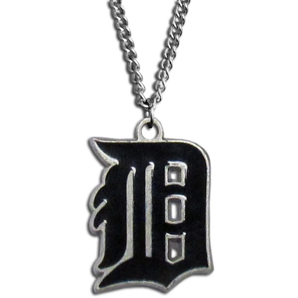 Collar de cadena esmaltada de 18 pulgadas de los Tigres de Detroit [NUEVO] MLB pulsera de cuello Foto 1 de 1