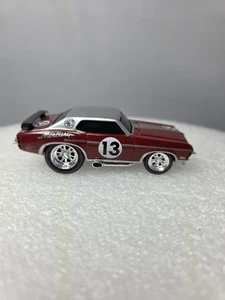 Muscle Machines 1969 Mercury Cougar Eliminator Maroon/Silver Diecast 1:64 Scale - Picture 1 of 6