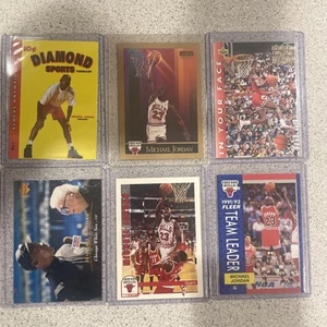 Michael Jordan 6 Card Lot - Picture 1 of 7