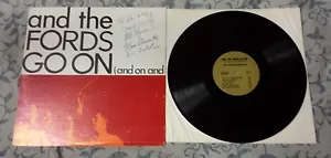 THE FORDS - E i Ford vanno avanti FIRMATO RARO quartetto barbiere! Disco - Foto 1 di 2