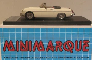 Minimarque 1:43 GRB 99D Ltd Ed 4/50 White 1967 MGC Roadster RHD - Picture 1 of 13