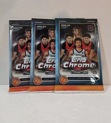 (1) 2022/23 TOPPS CHROME BASKETBALL OTE OVERTIME ELITE FACTORY SEALED BRAND NEW - Image 1 of 3