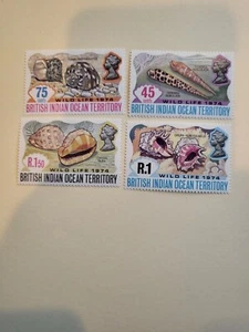 Briefmarken Britisches Territorium im Indischen Ozean Scott #59-62 nh - Bild 1 von 1