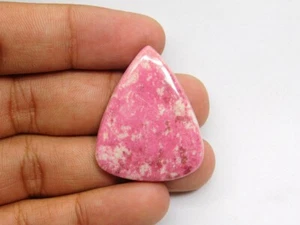 Piedra preciosa suelta cabujón tulita rosa 100 % natural para joyería 62 quilates ME-2850 - Imagen 1 de 3