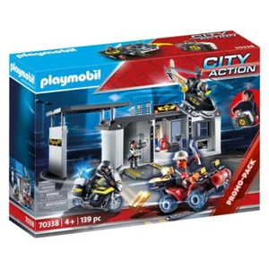 Große Mitnehm-SEK-Zentrale Polizeistation Polizei Wache Set PLAYMOBIL 70338 - Bild 1 von 1