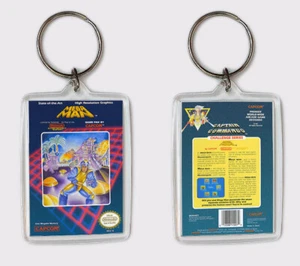 MEGA MAN NINTENDO NES LLAVERO KEYRING - Imagen 1 de 1