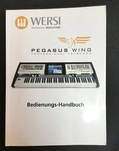 Wersi Pegasus Wing Professional Keyboard Manual - German edition - Picture 1 of 3