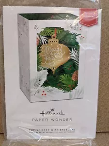 Hallmark Papierwunder Weihnachten Pop-Up Karten mit Umschlag Sie wählen! - Bild 1 von 38