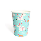 16 Unicorn Paper Party Cups - Tableware Disposable Girls Birthday Events BBQ