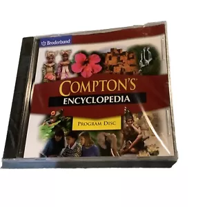 Compton' Encyclopedia Program Disc by Broderbund CD for Windows 1999 New - Picture 1 of 4
