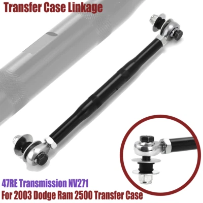 For 2003 Dodge Ram 2500 Transfer Case Linkage 47RE Transmission NV271 SLT/ST Cab Foto 1 de 4