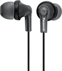 Panasonic In-Ear Earphones Natural Fit canal Earbud Earphone Black RP-HJE150-K - Bild 1 von 8