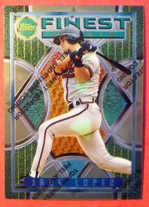 1995 Topps Finest Javy Lopez #25 (Braves) NM+ - Picture 1 of 2