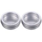 12pcs Cosmetic Packaging Cans Tin Container Salve Tin Candies Tin