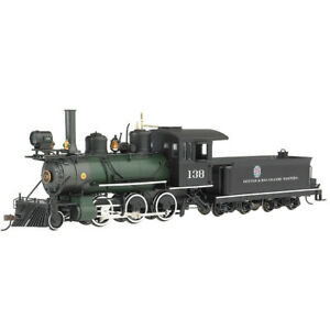 Bachmann 29301 Denver & Rio Grande Western #138 Green Boiler DCC Locomotive On30