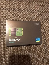 New In Box Samsung SSD 840 EVO Series 250GB mSATA Solid State Drive MZ-MTE250BW