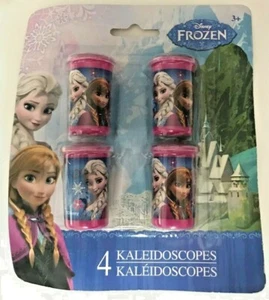 DISNEY FROZEN Fiesta Favores Caleidoscopio Cumpleaños Bolso de Botín Relleno de Piñata 4 Piezas NUEVO - Imagen 1 de 2