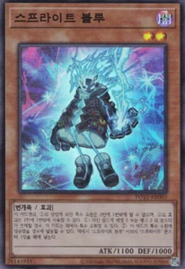 [POTE-KR003] YUGIOH Súper Raro "Azul Esprillante" Coreano - Imagen 1 de 1
