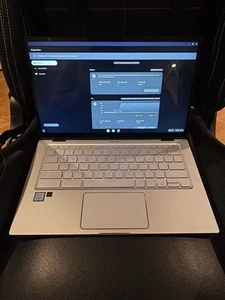 ASUS Chromebook Flip C434T 14" Touchscreen Intel i5 8GB 128gb Laptop 86% BL - Picture 1 of 15