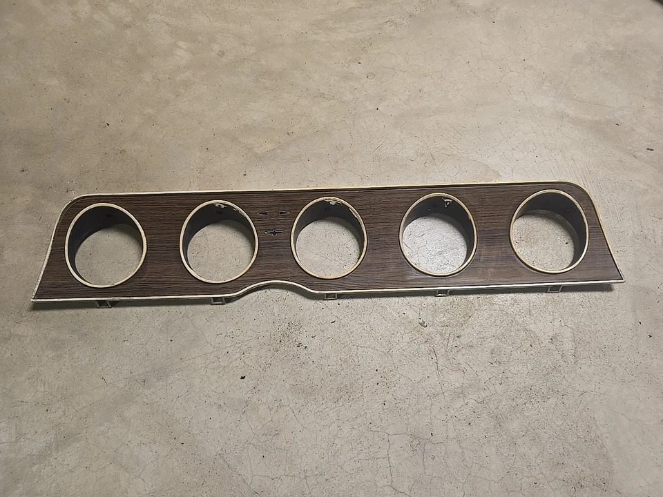 Ford Thunderbird 1968-1971 velocímetro calibre racimo bisel de grano de madera 1969 1970 Foto 1 de 4