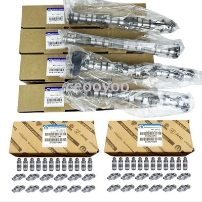 4PCS Mopar Camshaft Kit Rocker Arm Lifters For 2012-2018 RAM Jeep Dodge 3.6L Foto 1 de 4