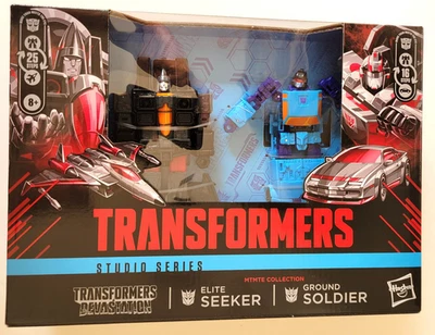 Transformers Studio Series Ground Soldier & Elite Seeker MTMTE Devastation 2pack - Image 1 of 2