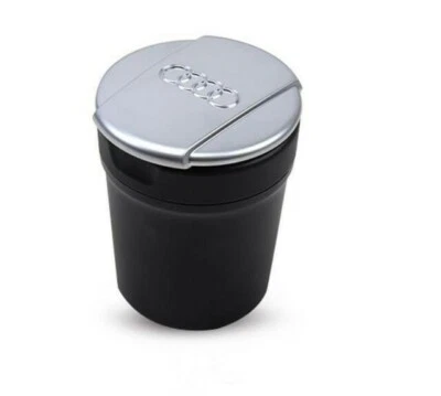 Audi Car Ashtray Ash Tray Storage Cup Bin Coin Holder 8UD857951 Large NEW - Image 1 of 4
