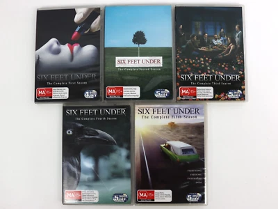 Six Feet Under - The Complete Series - Seasons 1, 2, 3, 4 & 5 - DVD Region 4 - image 1 of 3