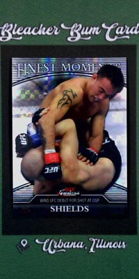 2011 Topps Finest UFC #FM-JS Jake Shields Finest Moments X-Fractor SP #/188  - Image 1 of 3