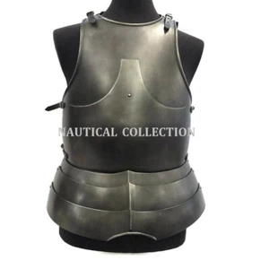 Medieval Articulated Milanese Backplate and Breastplate LARP Armor - Picture 1 of 4