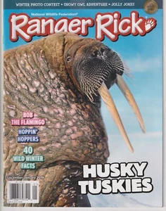 Ranger Rick Dezember Januar 2019 Husky Tuskies, Bob The Flamingo, Hoppin' Hoppe - Bild 1 von 1