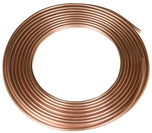 JMF Company 6363806719806 Copper Type Utility Tubing 3/8 O.D. in. x 5 L ft. - Picture 1 of 1