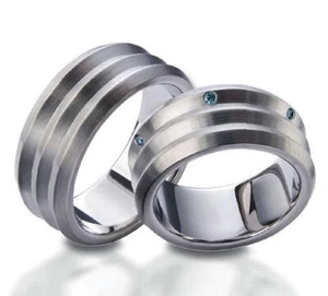 REIF-DESIGN - ELEGANTE TRAURINGE / EHERINGE - PLATIN - GROSSE AUSWAHL IM SHOP - Picture 1 of 1