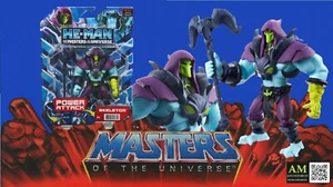 MATTEL MASTERS OF THE UNIVERSE NETFLIX - MOTU - SKELETOR ACTION FIGURE - NUOVO/CONFEZIONE ORIGINALE - Foto 1 di 10