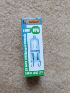 VORFREUDE HALOGEN G9 AMAZING DIMMABLE ENERGY 200 LUMEN 18 W 3000 H LIGHT - Picture 1 of 6