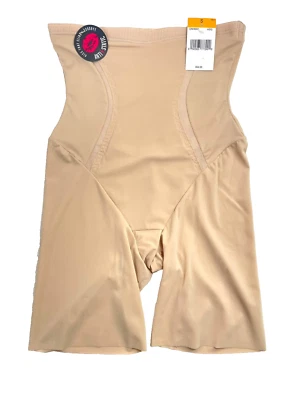 NWT Maidenform S Firm Foundations High-Waisted Thigh Slimmer DM5001 Latte - Image 1 of 4