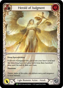 Herald of Judgment - Rainbow Foil (Extended Art) New Flesh and Blood Promos - Picture 1 of 1