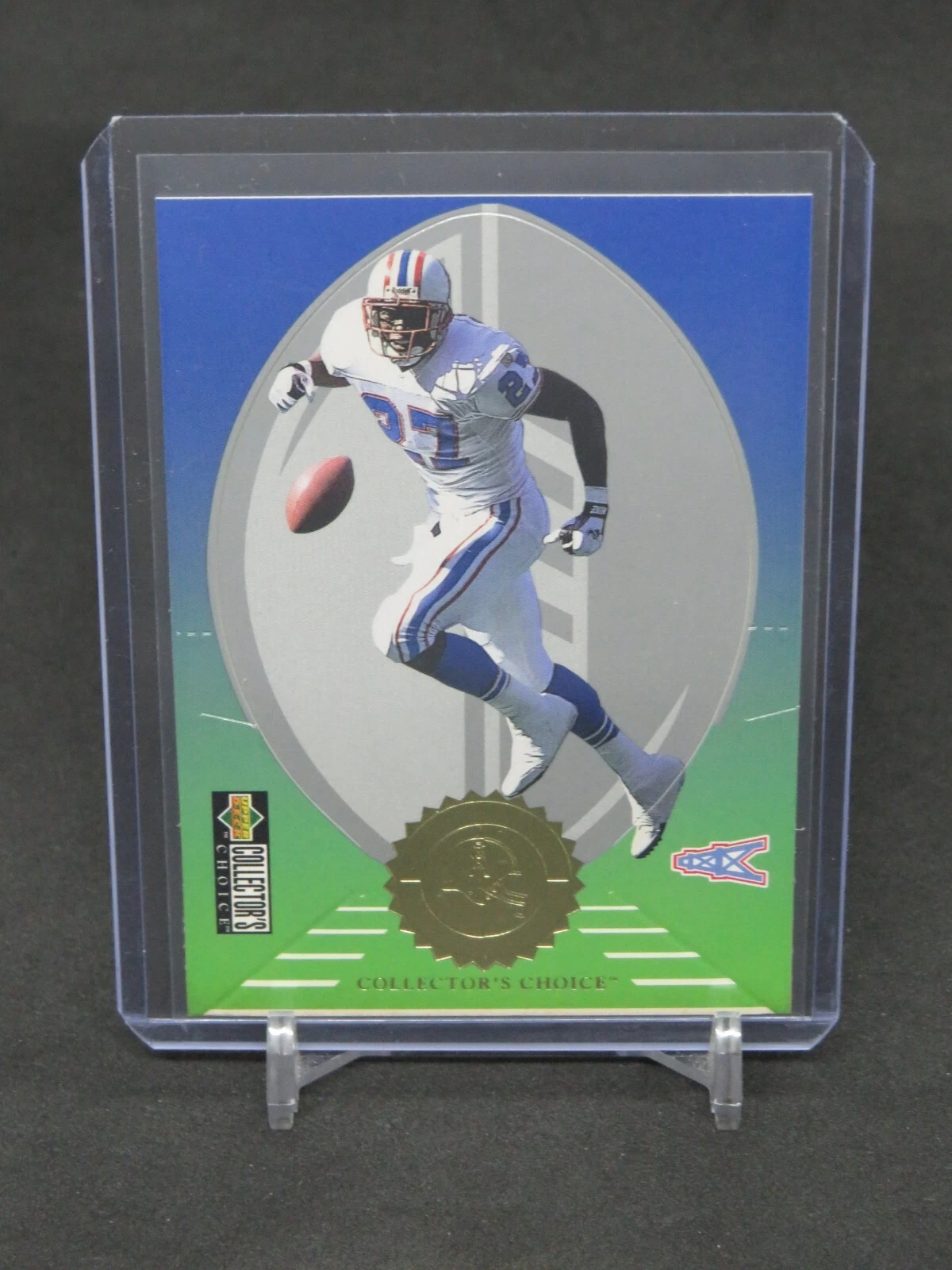 1997 UPPER DECK COLLECTOR'S CHOICE EDDIE GEORGE HOUSTON OILERS JV2