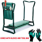 Garden Kneeler Portable Foam Garden Seat Kneeling Stool Tool Bag Seat Pad