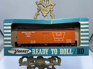 VARNEY WILSON CAR LINES REEFER CAR WCLX 2000 - HO Scale & Box - Picture 1 of 16