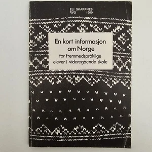En kort informasjon om Norge, 1990, Eli Skarpnes, Norway for Foreign Students - Foto 1 di 12