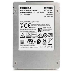 Toshiba HK6-DC 1.92TB 2TB SATA 6Gb/s TLC 2.5in Data Center SSD - KHK6XLSE1T92 - Picture 1 of 1