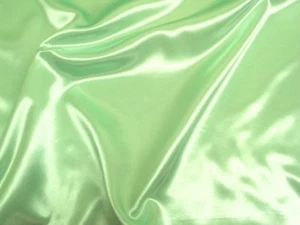 Neuwertiger Braut glänzender Satin Stoff/Meterware/60" Polyester Brautkleid - Bild 1 von 1
