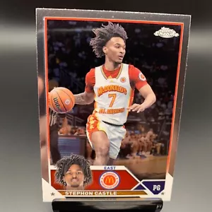 2023 Topps Chrom McDonalds #4 Stephon Castle UCONN Huskies - Bild 1 von 2