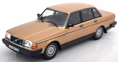 VOLVO 240 GL 1986 GOLD METAL MINICHAMPS 155171405 1/18 METALLIC 504 PCS ONLY - Photo 1/3
