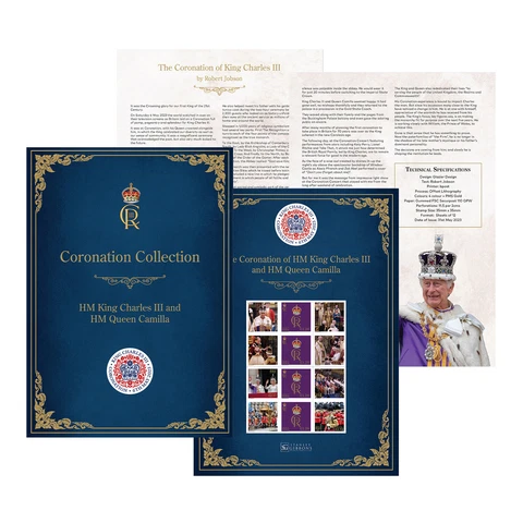 Stanley Gibbons Issue Coronation Day Stamps Accession HM King Charles III 2023 Cover