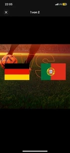 Deutschland gegen Portugal x2 - Bild 1 von 2