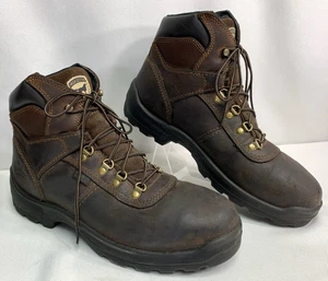 Stivali da lavoro Red Wing Irish Setter Ely impermeabili punta morbida pelle marrone taglia 10 D - Foto 1 di 7