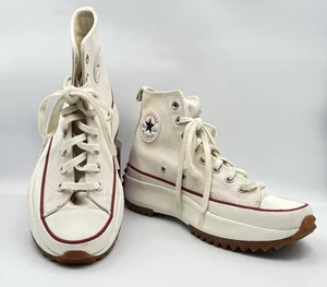 Converse Run Star Hike plataforma alta pergamino goma miel para hombre 9 para mujer 10,5 - Imagen 1 de 8